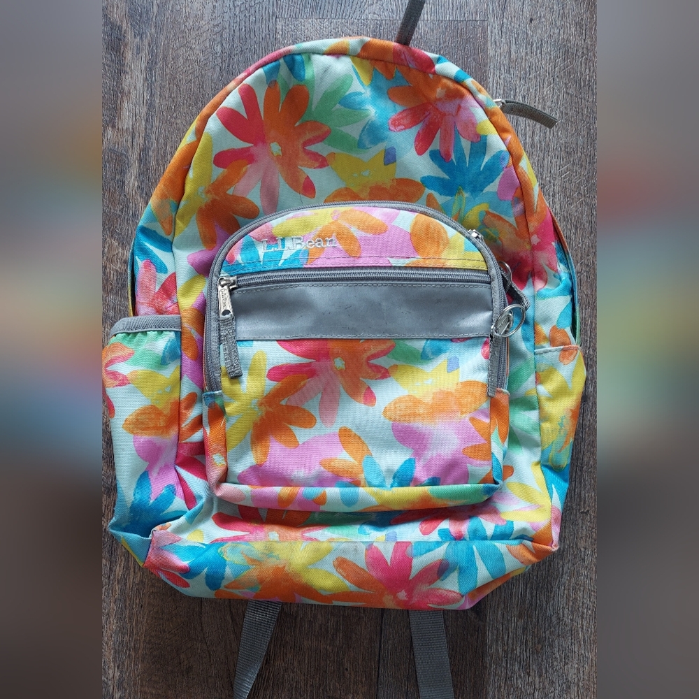 LL Bean Girls Junior Backpack